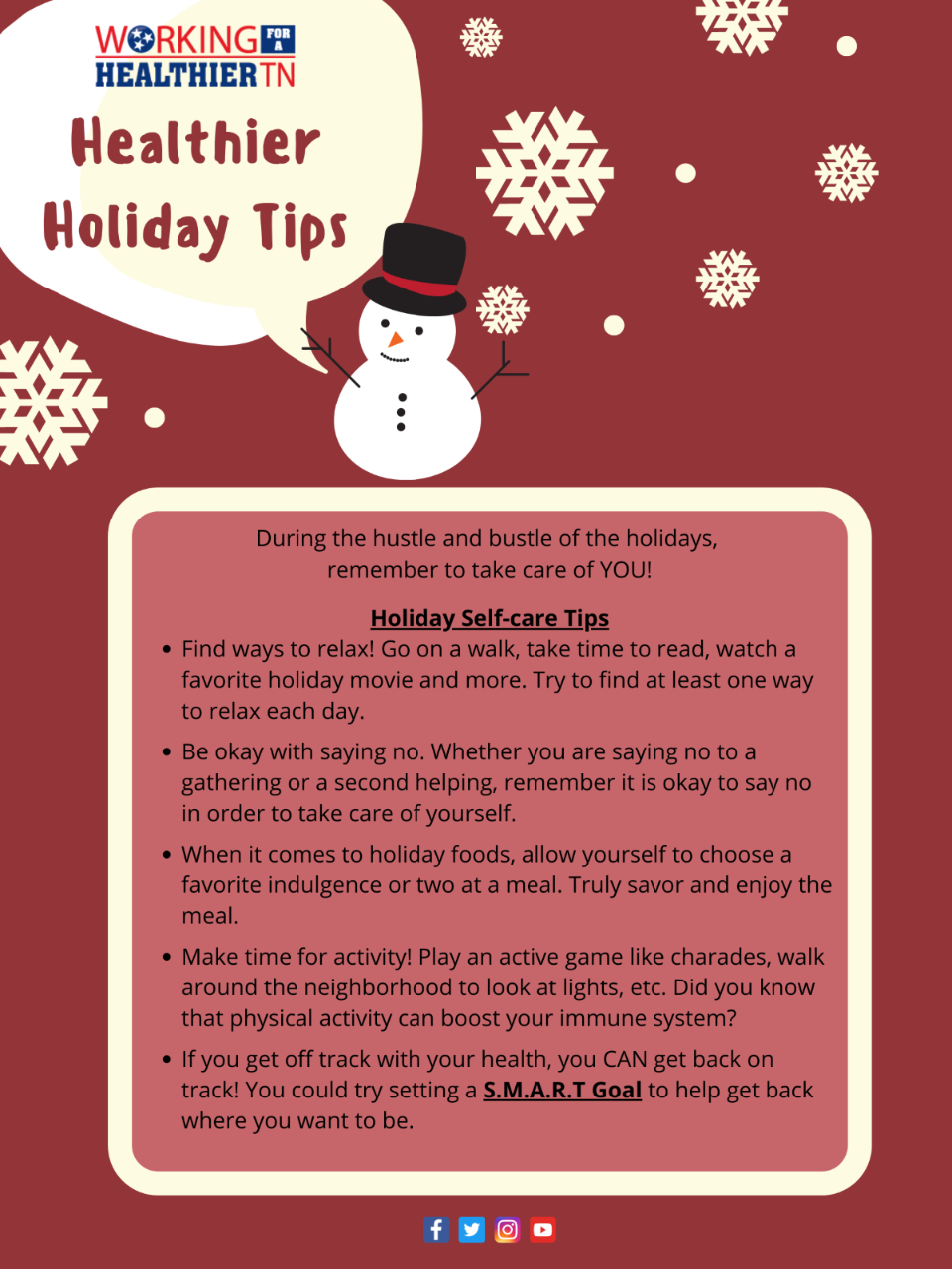 Healthier Holiday Tips