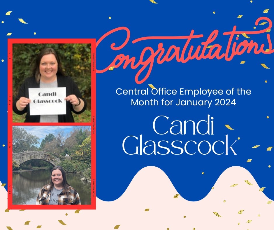 Employee of the Month Candi Glasscock
