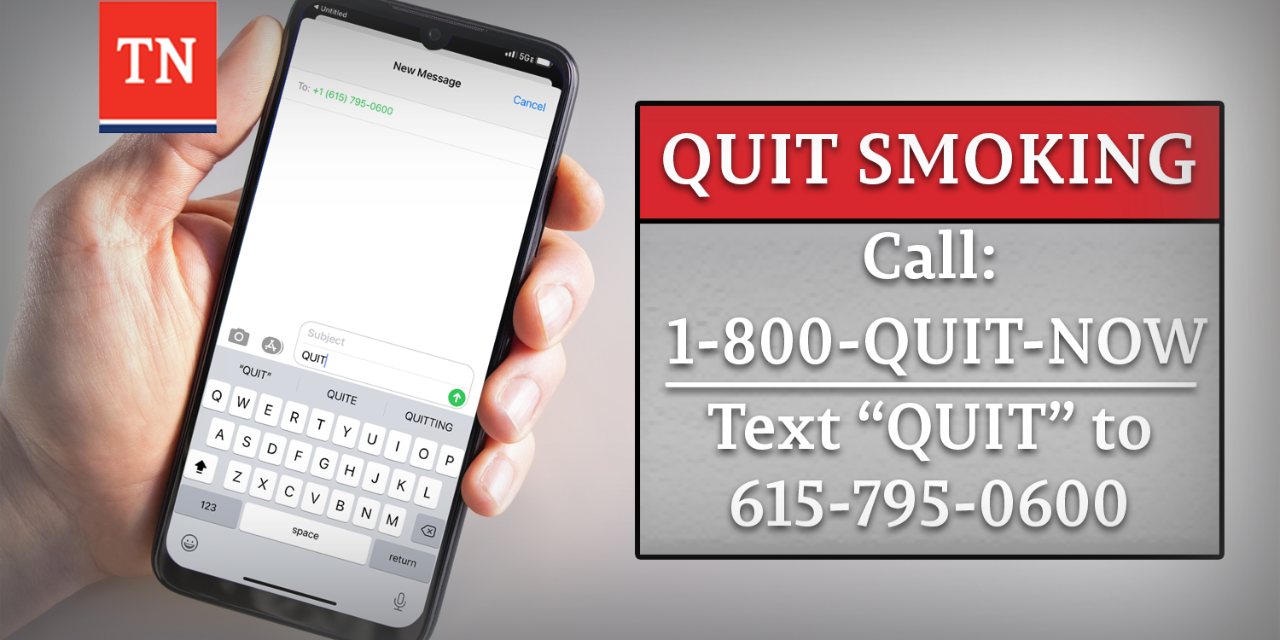 11122021 TDH Quitline Texting Portal