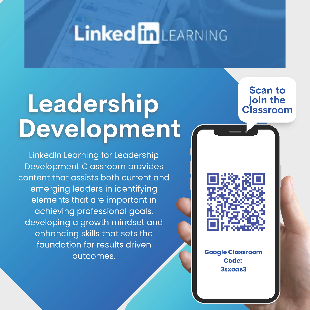 LinkedIn Learning Flyer