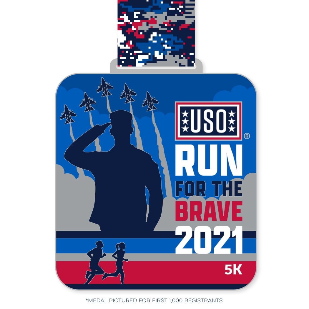 uso-run for the brave 5k 2021-medal