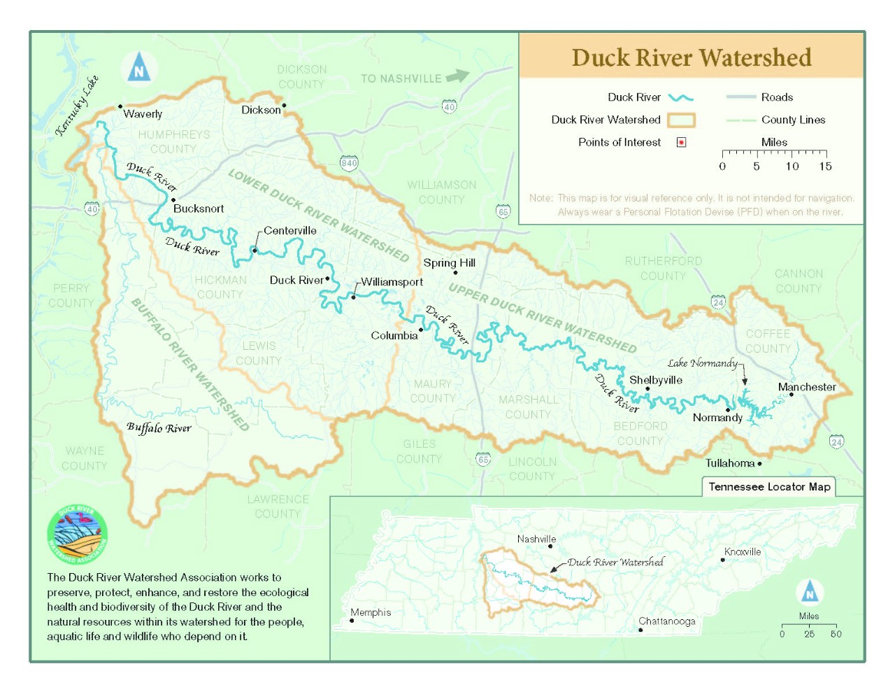 Duck River Watershed Duck River Watershed
