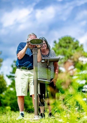 Colorblind viewfinders help visitors to Tennessee State Parks enjoy the beauty of nature.