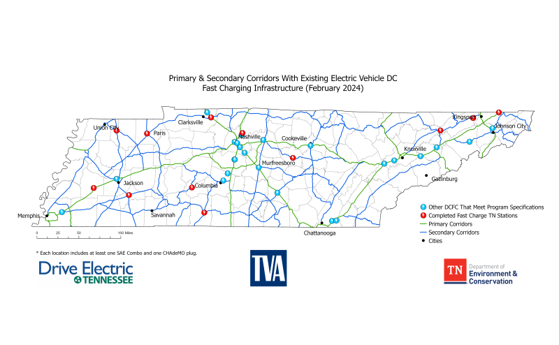 TN Electric Vehicle Opportunity Map