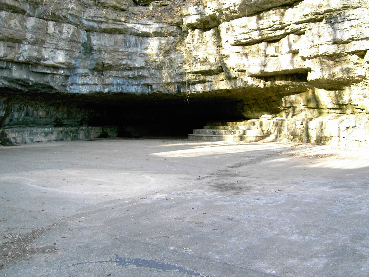 Dunbar cave entrance
