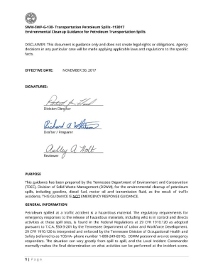 SPILS guidance SPILS guidance