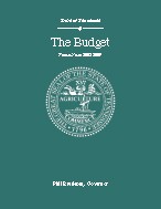 The Budget, Fiscal Year 2008-2009