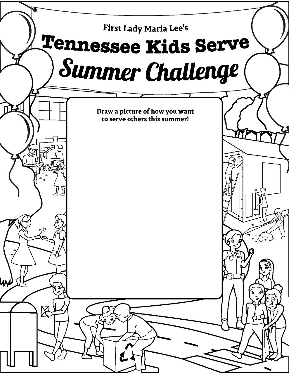 2026 Coloring Page Download