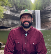 Photo of Andrew McDonagh from the Department of Environment and Conservation