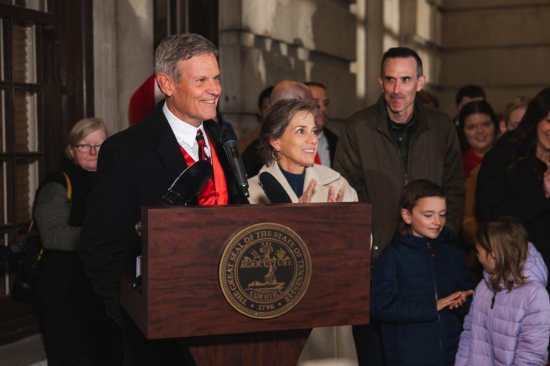 Governor Bill Lee and First Lady Maria Lee