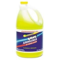 bottle of ammonia cleaner