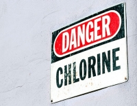 danger chlorine sign