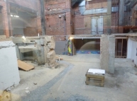 inside of an old building being redeveloped