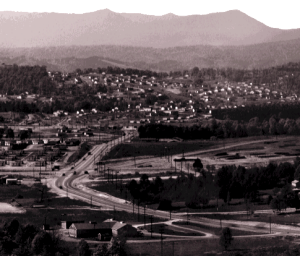 old photograph of Oak Ridge, Tennessee