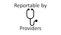 Reportable by Providers