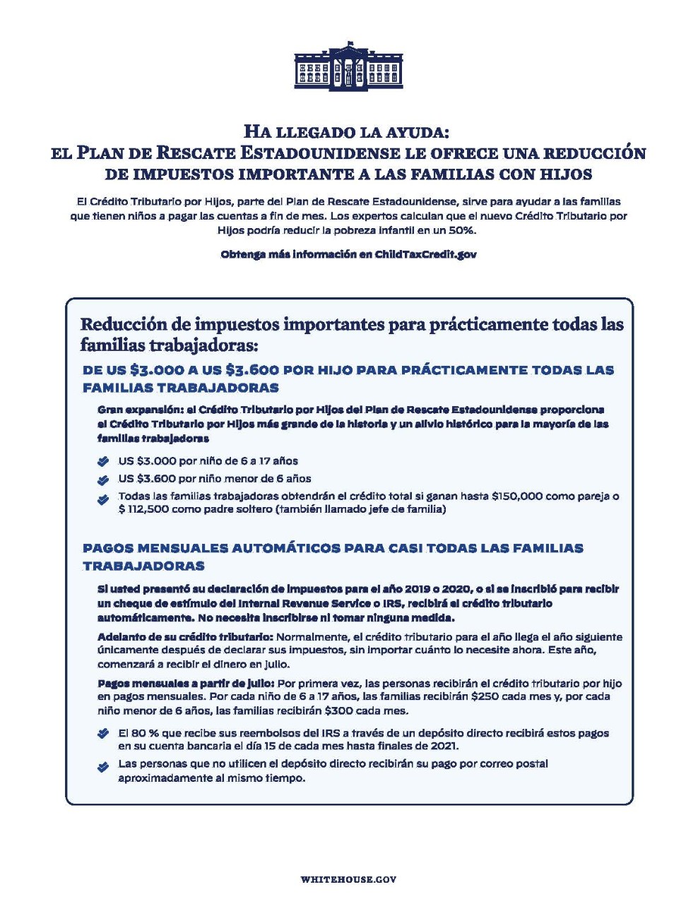 Child Tax Credit One Pager Spanish_Page_1