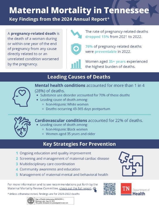 Maternal Mortality Racial Disparities Infographic
