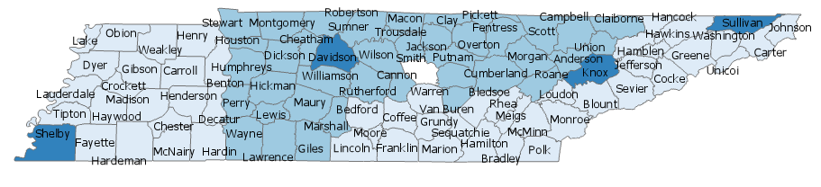 Map for Domestic Violence Resources by county Map for Domestic Violence Resources by county