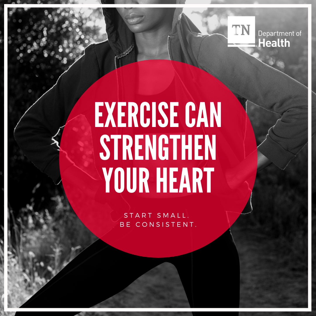 Exercise can strengthen your heart