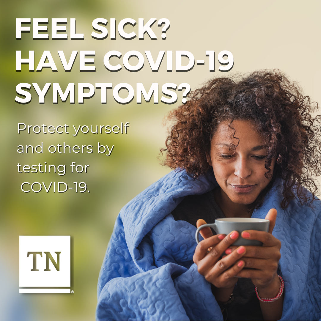 Feel Sick? Have COVID-19 symptoms? (Instagram Post)