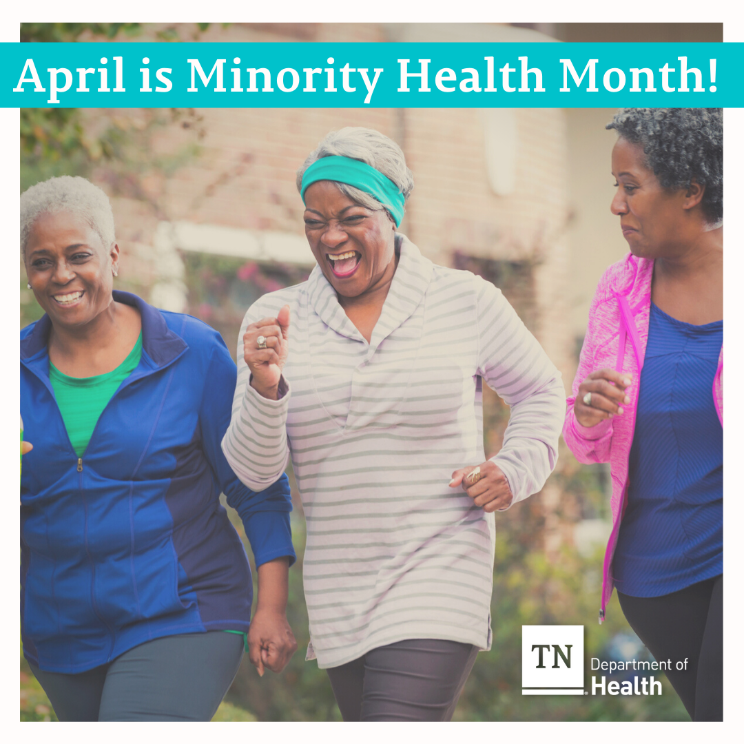 April is Minority Health Month! (Instagram Post)
