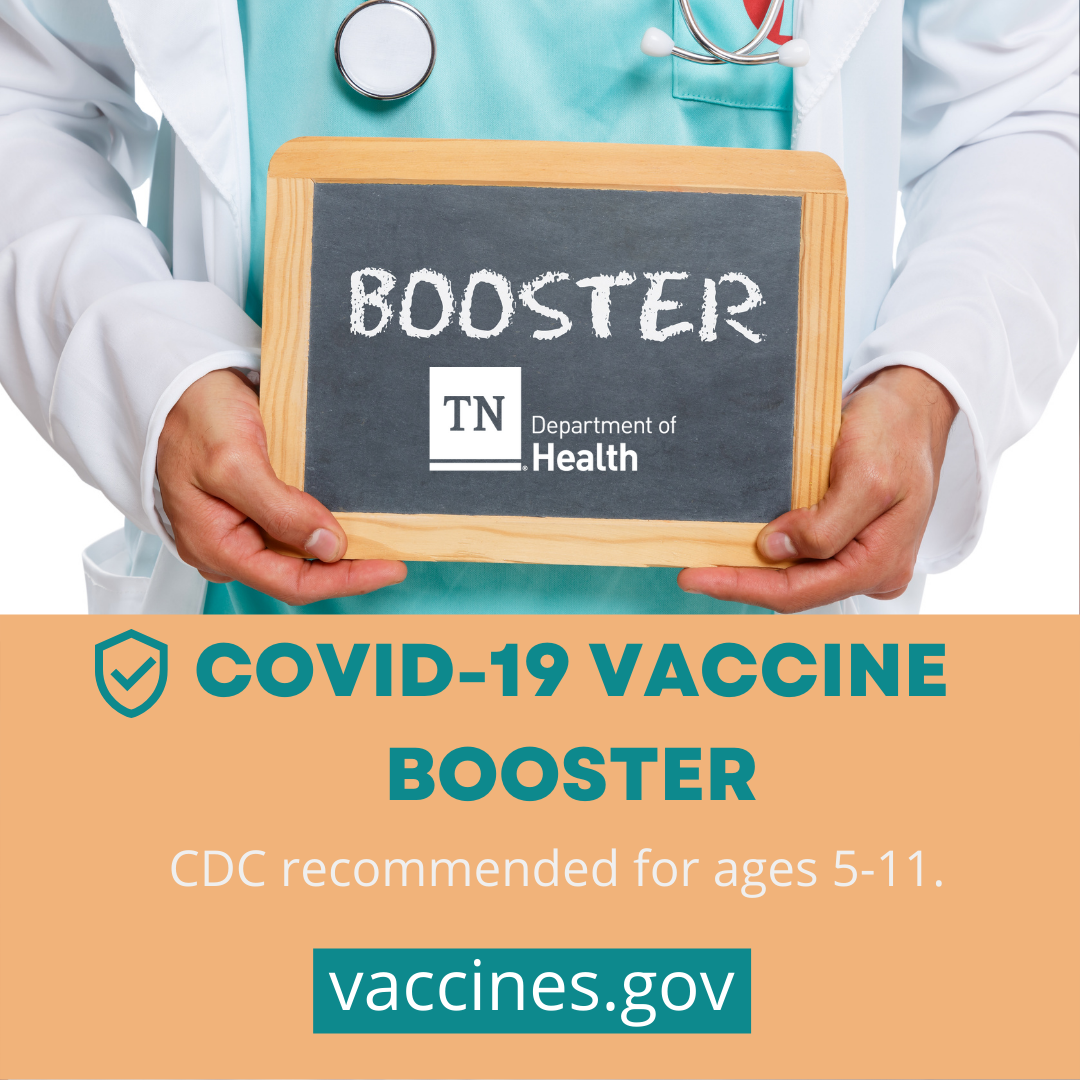 CDC recommended for ages 5-11.
