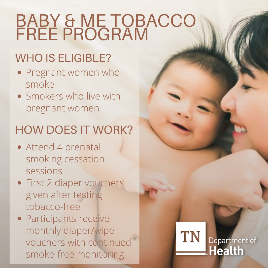 Baby & Me Tobacco Free Program (Instagram Post)