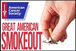 Great American Smokeout graphic