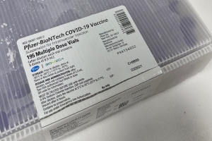 COVID-19 Vaccine picture at lab 12-14-20