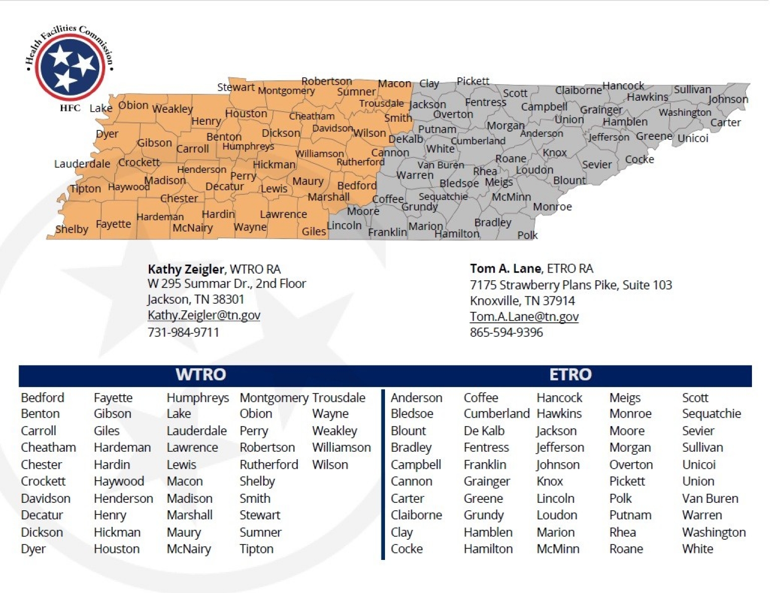 2025 Updated Regional Office Map