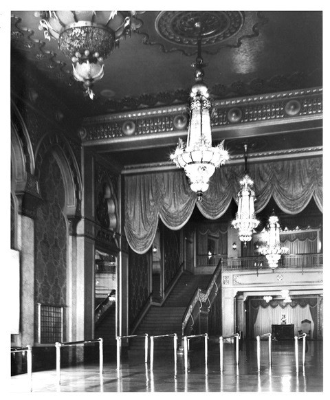 Historic photograph of Knoxville's Tennessee Theater