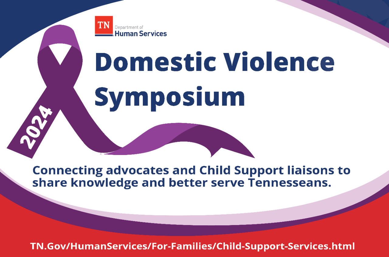 Domestic Violence Symposiums Social Media Graphic Decorative Graphic