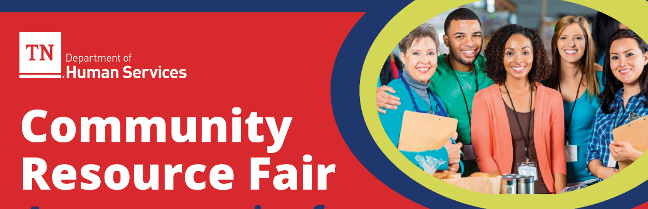 Commuity Resource Fair Header Decorative Graphic