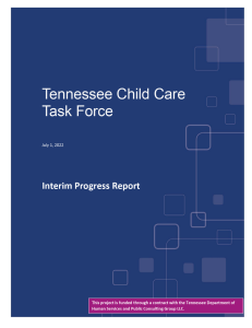 CC Task Force Interim Progress Report Cover