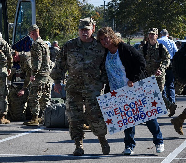 Tennessee National Guard units return home from deployment