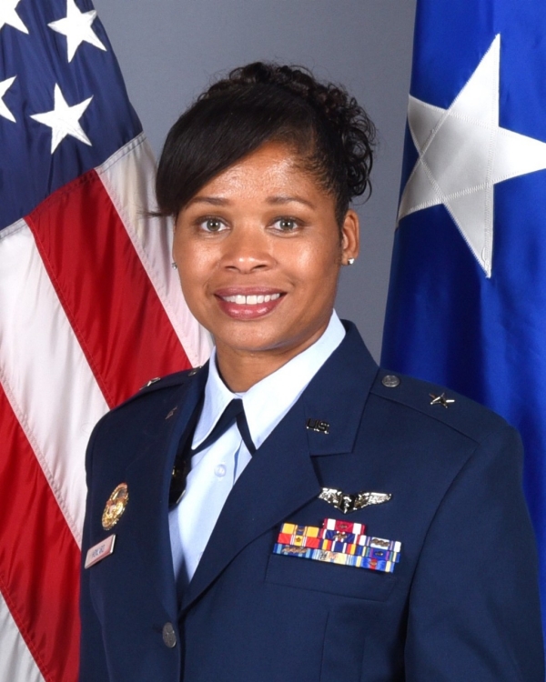 Command photograph of Brig. Gen. Cassandra Howard. (photo by Tennessee National Guard) 