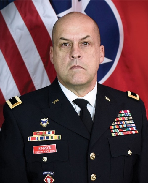 Command photograph of Brig. Gen. (Tenn.) Craig Johnson