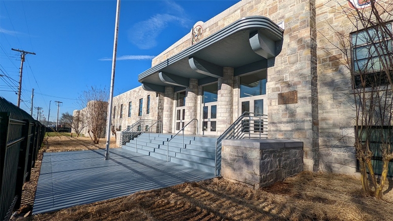 The newly restored and renovated administrative building at the 1-181 Field Artillery Regiment Armory at the Chattanooga National Guard campus on 1801 South Holtzclaw Avenue. The Tennessee Military Department is hosting a ribbon-cutting ceremony celebrating the 4.8 million dollar restoration, March 18, at 2 p.m. EST. (submitted photo) The newly restored and renovated administrative building at the 1-181 Field Artillery Regiment Armory at the Chattanooga National Guard campus on 1801 South Holtzclaw Avenue. The Tennessee Military Department is hosting a ribbon-cutting ceremony celebrating the 4.8 million dollar restoration, March 18, at 2 p.m. EST. (submitted photo)