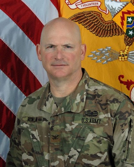 Command photograph of Col. John “Brad” Bowlin. (photo by Tennessee National Guard)