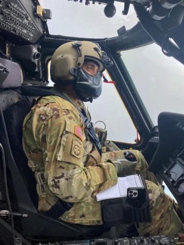 A medical flight crew from the Tennessee National Guard conducted an emergency air evacuation mission after a hiker reported chest pains while on the Appalachian Trail, Sept. 20. (Courtesy photo from the Tennessee National Guard)