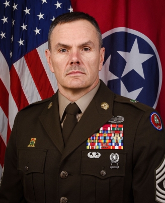 Command Sgt. Maj. James Dale Crockett is appointed as the Tennessee Military Department’s Senior Enlisted Leader effective Jan. 21.  (Tennessee Military Department photo) 