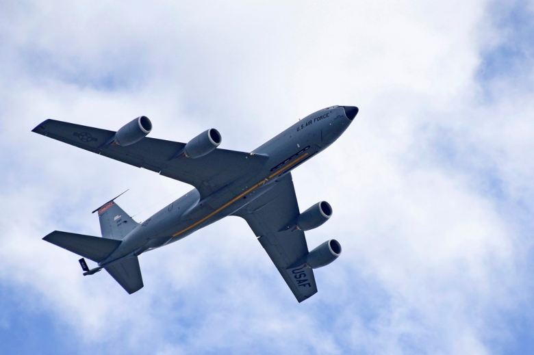 A KC-135R Stratotanker from the Tennessee National Guard's 134th Air Refueling Wing. (Photo by Senior Master Sgt. Kendra Owenby)