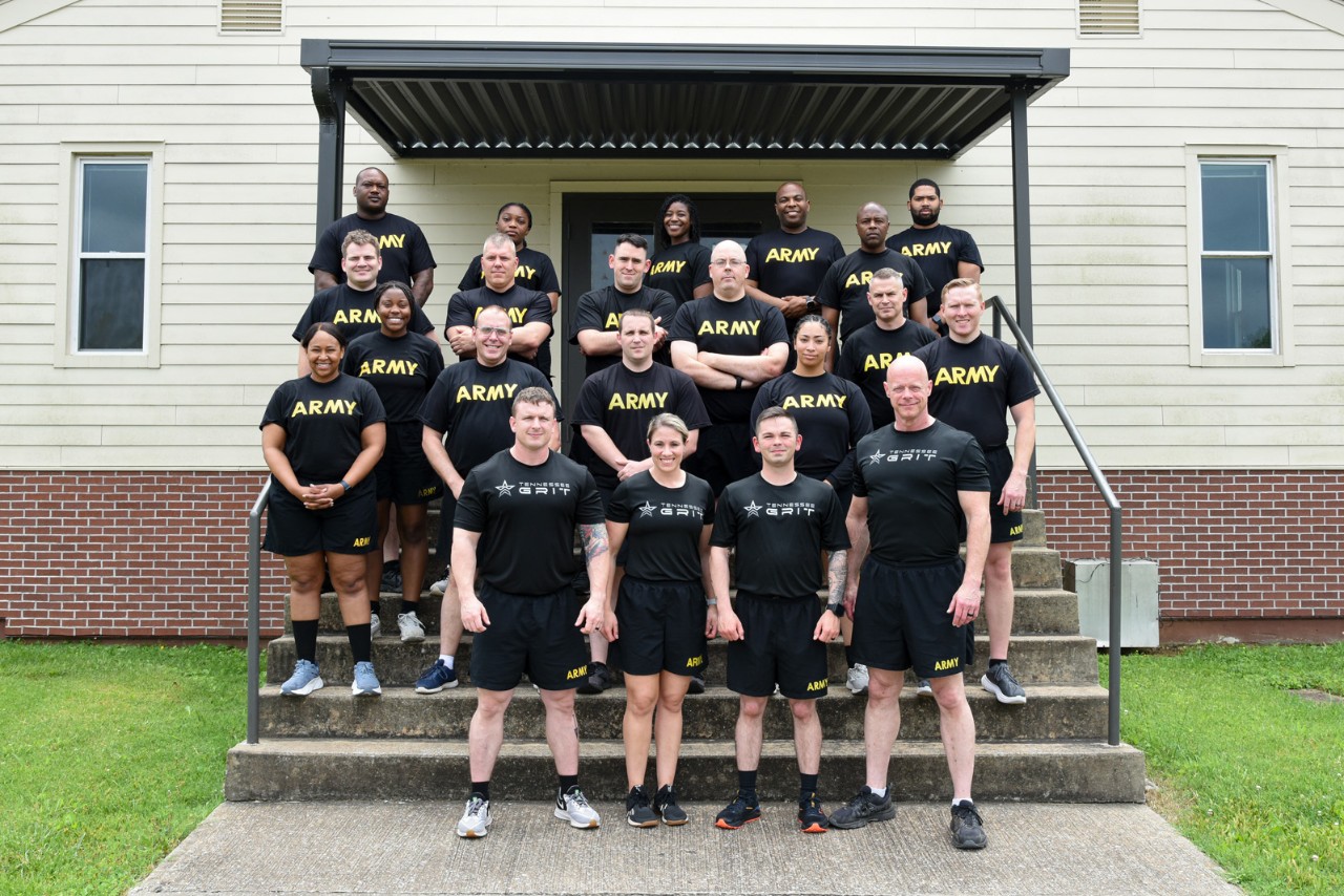 Guard Readiness Improvement Training, GRIT, was conceived by Sgt. 1st Class Ken Weichert, promotes a holistic lifestyle: physical, mental, sleep, and spiritual readiness.