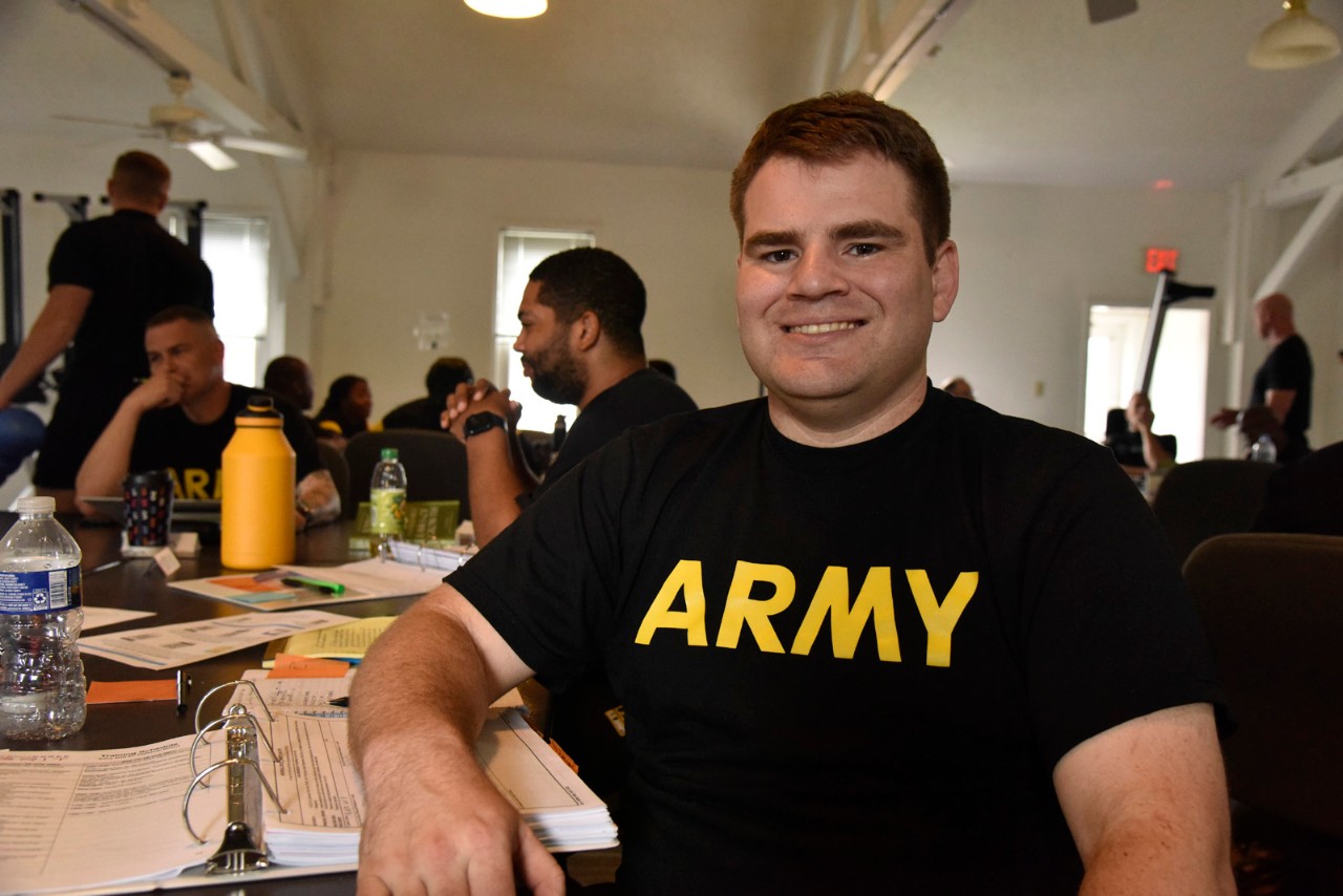 Spc. Carl Rickets, a Tennessee Guardsman from the 301st Troop Command in Nashville. “Most of us are here to better ourselves and I think we can all take it back to our units as well. Spc. Carl Rickets, a Tennessee Guardsman from the 301st Troop Command in Nashville. “Most of us are here to better ourselves and I think we can all take it back to our units as well.