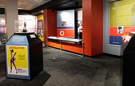 The Military Museum's permanent exhibits. 
