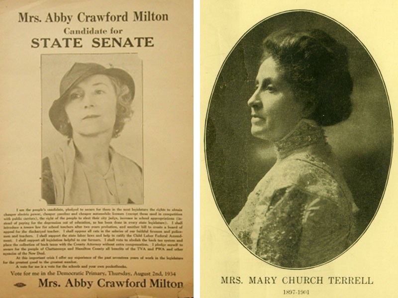 Abby Crawford Milton and Mary Church Terrell