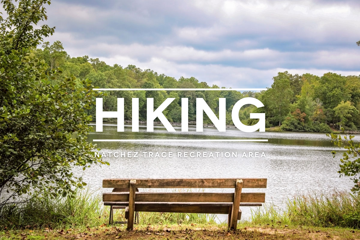 Hiking trail at Natchez Trace State Park
