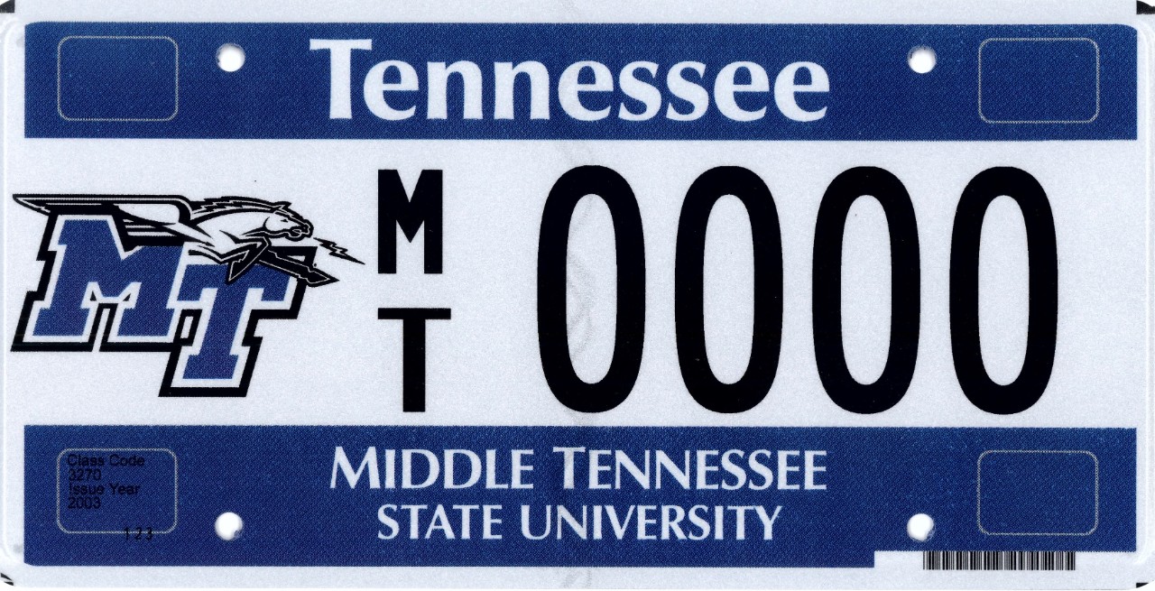 Middle Tennessee State University Middle Tennessee State University