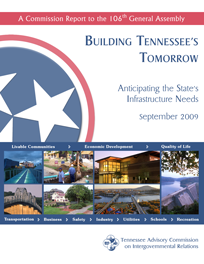 Building Tennessee's Tomorrow 2009 Report Cover