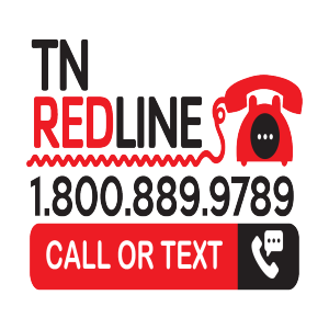 Graphic for TN Redline hotline 1-800-889-9789